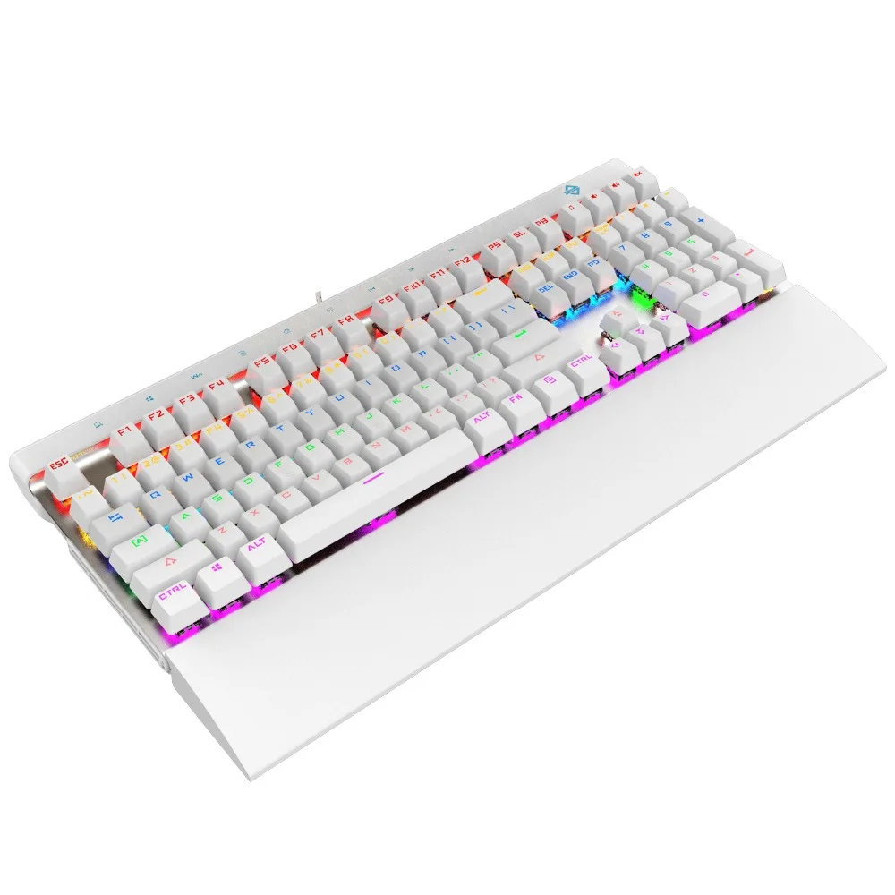 Ajazz AK500 Wired Mechanical Gaming Keyboard 108 Keys Backlit Notebook Desktop Keyboard (11)