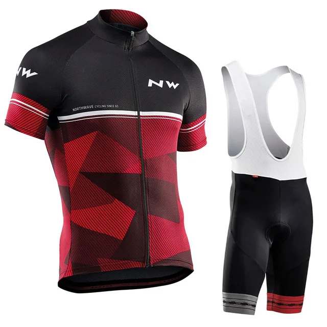 Northwave открытый мужской короткий рукав велосипед Джерси комплект одежды Одежда для велосипеда комплекты спортивной одежды нагрудник шорты с 12D мягкий