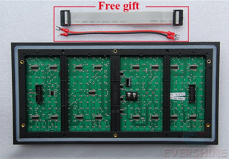Chip de Digitalização Vermelha ao ar Módulo do Painel de Exibição Exibição de Mensagem Preço de Fábrica 10mm P10 1 e 4 Epistar Única Cor Livre Levou de Mensagem 320x160mm 32x16 Pixels 7 Digitalização única cor vermelha Ao Ar Livre