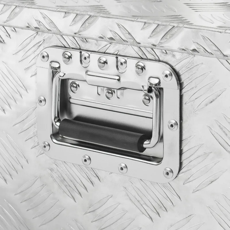 3" X 13" X 1" Алюминиевый пикап чемодан с инструментами коробка прицеп под тело кровать хранения Т-замок с ключами дном пикап 39*13*10