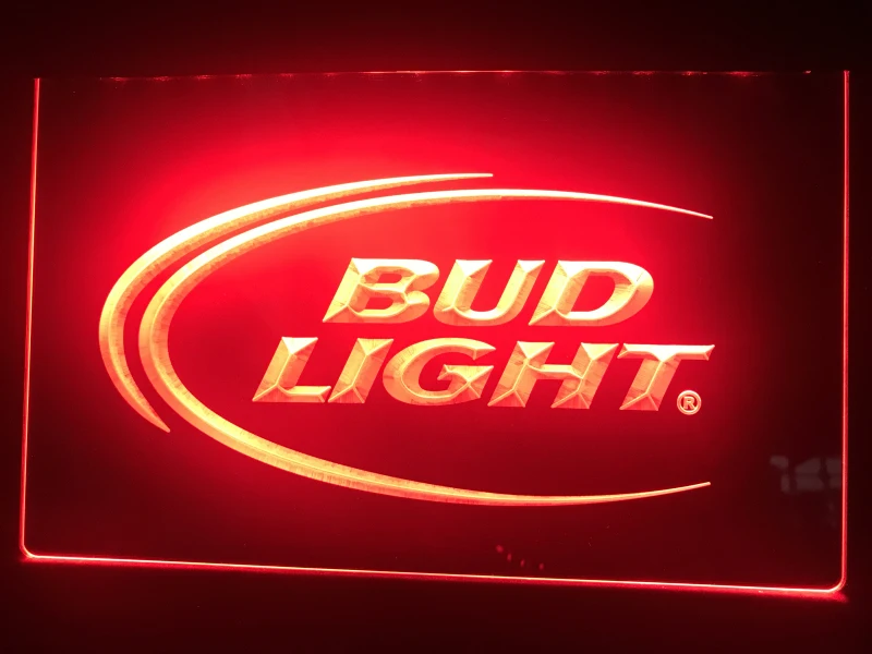 A003 Bud Lite пивной бар Паб Клуб логотип светодиодный ные неоновые световые
