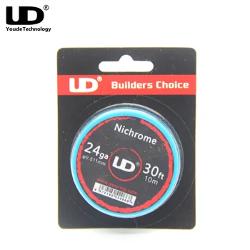 

Youde UD Nichrome Wire with 3 Options 28ga 26ga 24ga (10m/roll) For RDA RBA Atomizer