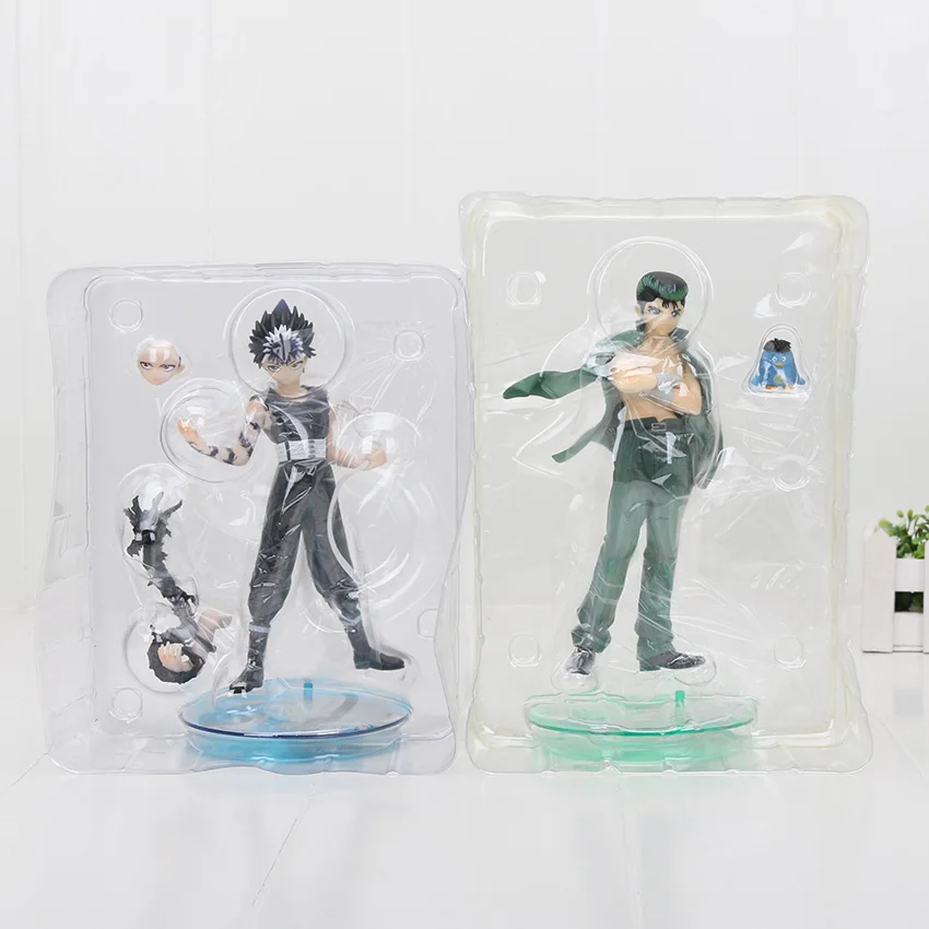 Аниме YuYu Hakusho Urameshi Yuusuke Hiei фигурка Коллекция Модель игрушки Подарок 17-20 см