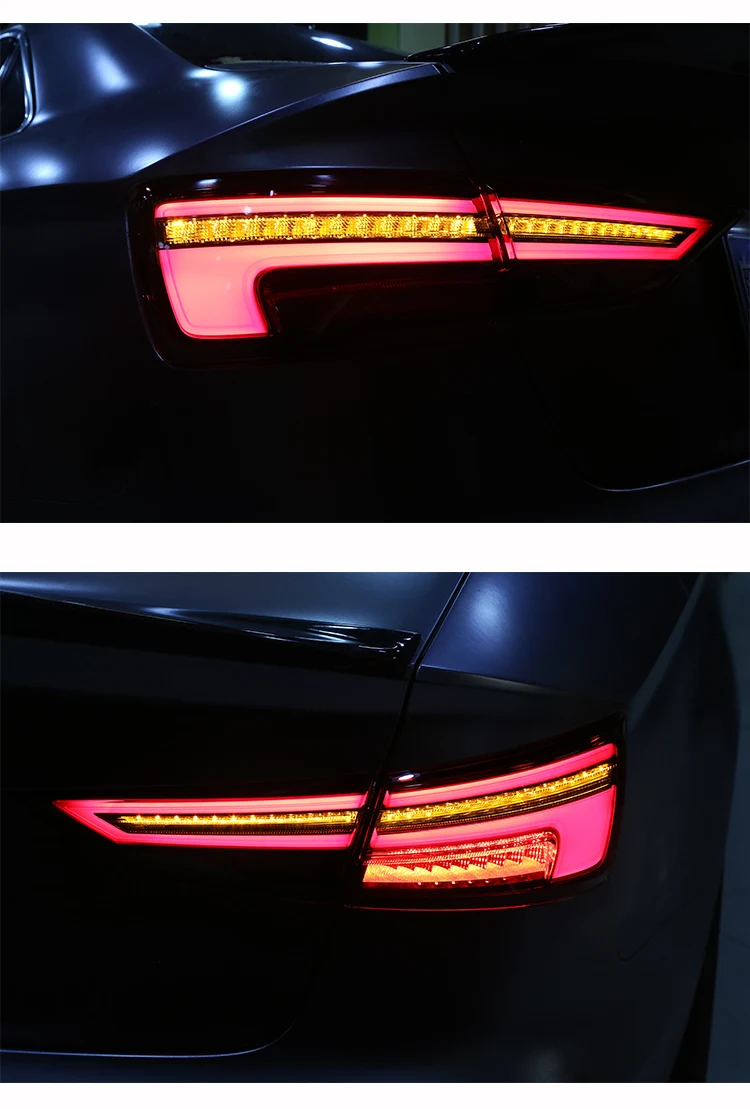 Автомобильный стильный задний светильник s для Audi A3 2013- задний светильник светодиодный динамический сигнал поворота Задний светильник светодиодный тормоз+ Парк+ движущийся указатель поворота