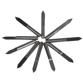 

30pcs 3.175mm Shank Dia Silver Carbide PCB Engraving CNC Bit Router Tool 60 Degree 0.1mm