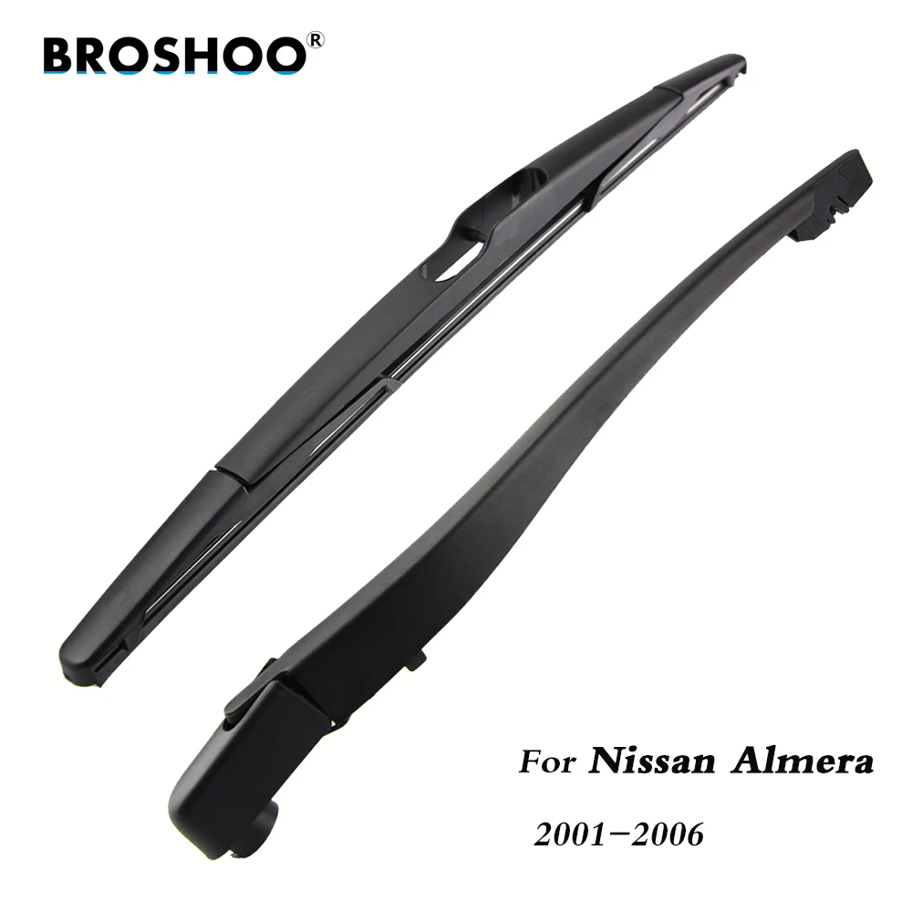 BROSHOO Car Rear Wiper Blades Back Windscreen Wiper Arm For Nissan
