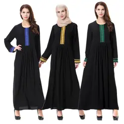 Турецкий Абаи Limited взрослых белье кафтан прямые продажи мусульманских женское платье фотографии 2019 Аравия Средний Восток женский халат