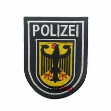 Полиция Германии шериф королевской армии страйкбол патч куртка имперский Орел немецкий y полицейский Униформа костюм значок патч