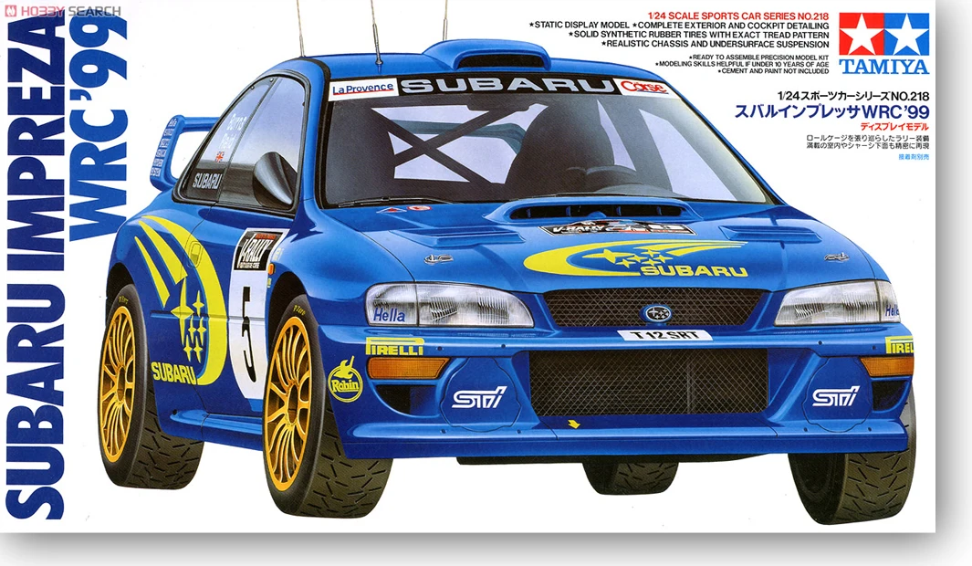 1 /24 раллийный автомобиль Subaru Panther Wr C99 (24218)|car sub|cars carscar subaru |