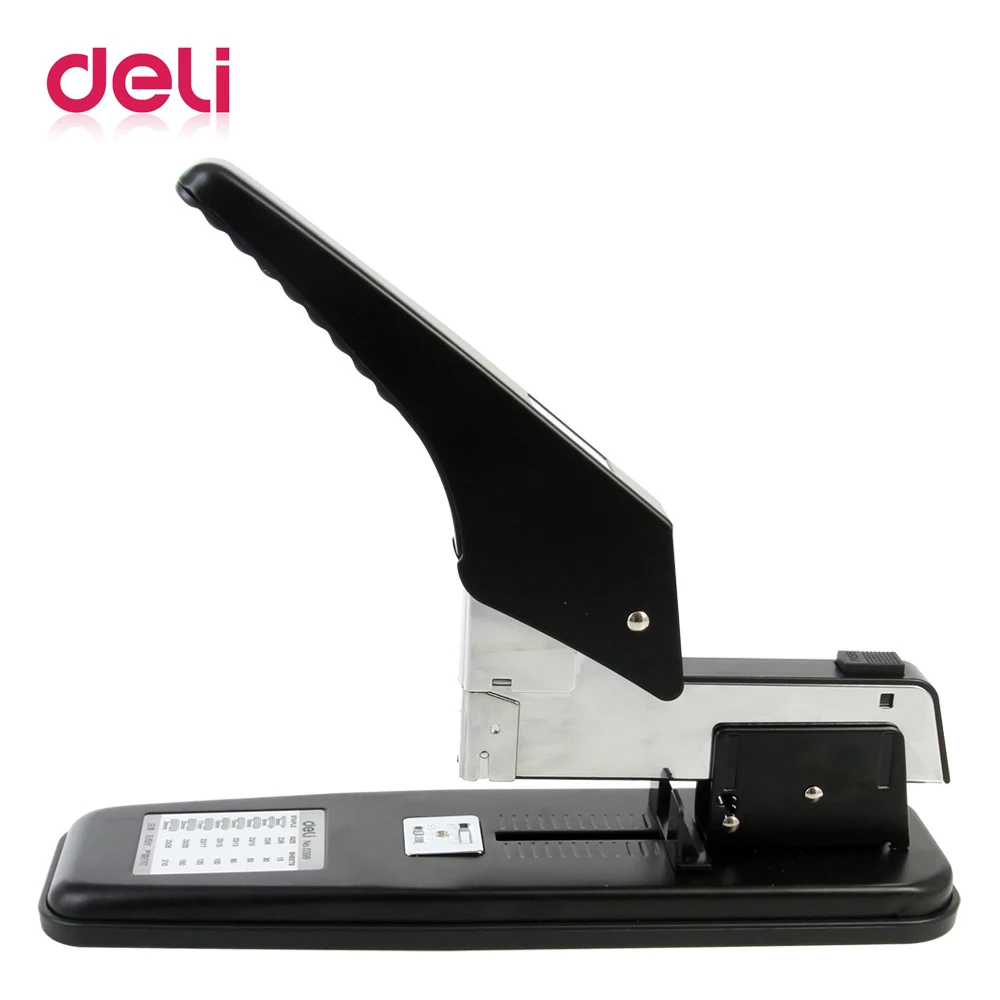 Deli 1 шт. большой степлер сверхпрочный уплотненный и долговечный офисный