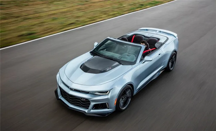 Углеродного волокна заднего крыло багажника спойлер для 16 17 18 Chevrolet Camaro ZL1 EMS