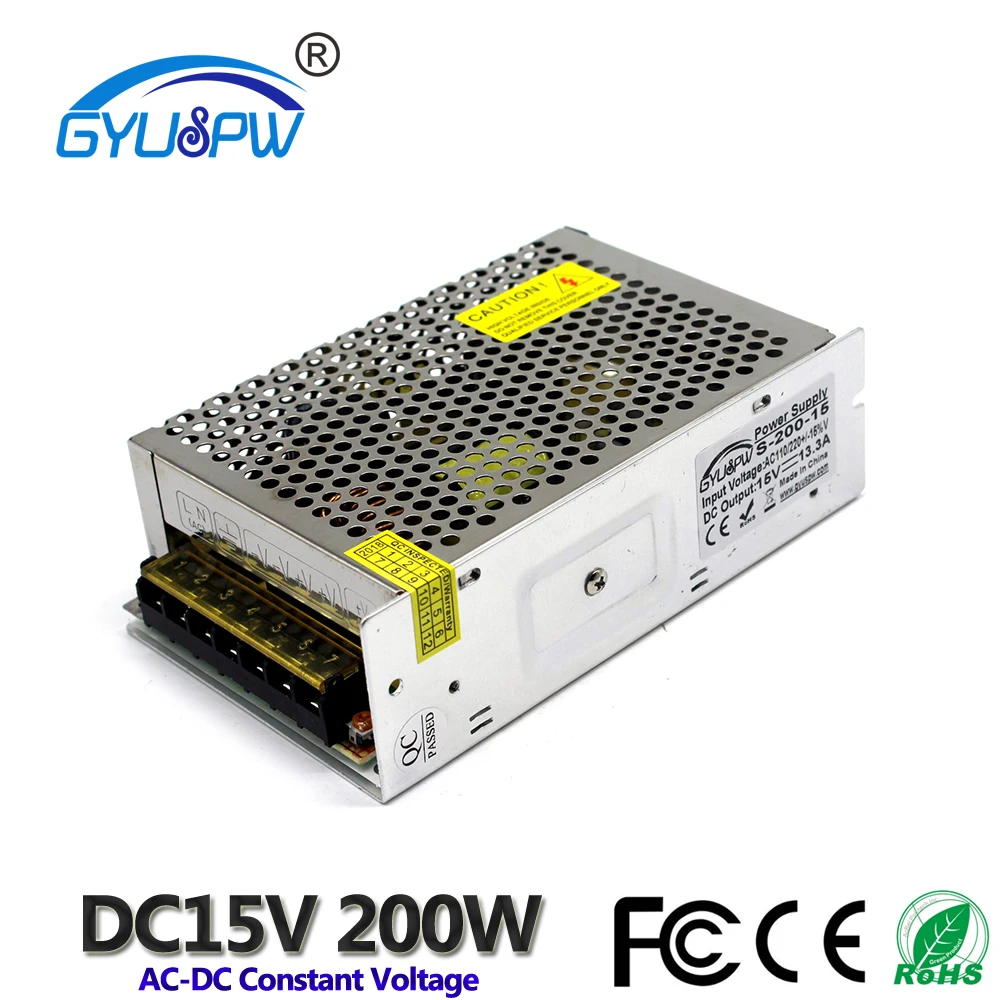 15V200W