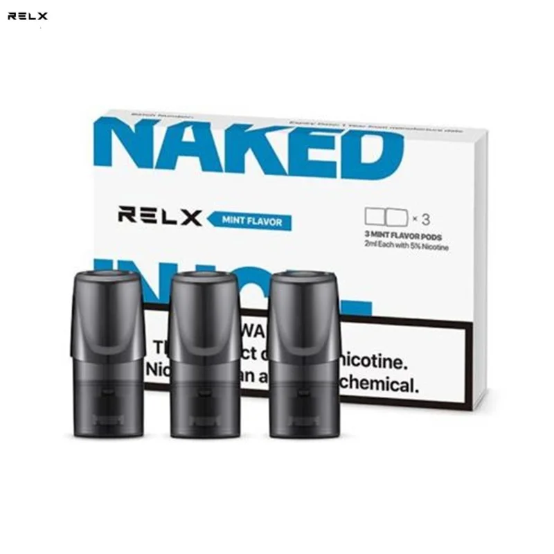 

3pcs/a lot Original RELX Pod Cartridges Standard Edition 2ml The Replacement Pod Cartridges For The RELX Starter Kit e-cig Vape