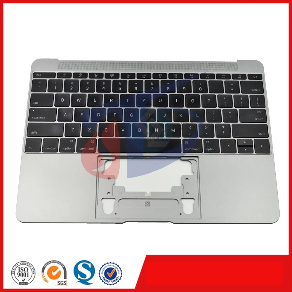 2015 год a1534 серый ладоней для MacBook Retina a1534 palmrest США клавиатура Topcase крышка с Подсветка