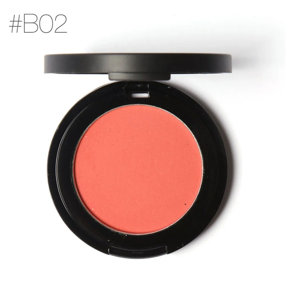 

FOCALLURE Makeup Face Blush Powder Dual Use Face Color Blush Powder Cheek Color Brozer Comestics Blush Bronzer Hot Mama Dropship