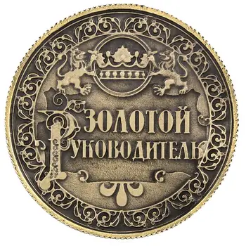 

Unique vintage art. bronze replica album coin replica Coins new year collectibles for Golden head chinese coins feng shui