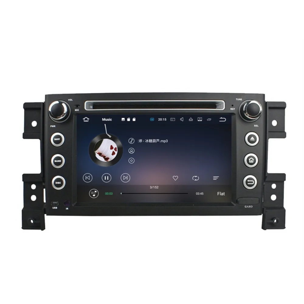 Clearance Octa Core 7 inch 8 core Android 9.0 Car DVD player GPS for for Suzuki Grand Vitara 2005 2006 2007 2008 2009 2010 2011 4G RAM 2