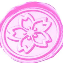 Винтажная японская Сакура цветок изображение на заказ логотип Свадебное приглашение воск печать штамп подарочная коробка набор