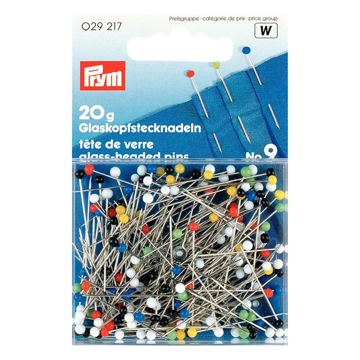 

Germany Prym Glass-headed pins 029217 029255 029265, handmade DIY, sewing accessories, patchwork, sewing