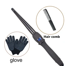 Керамические инструменты для укладки волос профессиональные щипцы для завивки волос Вэйвер груша цветок конус электрические щипцы для завивки Волос Ролик Керлинг палочка