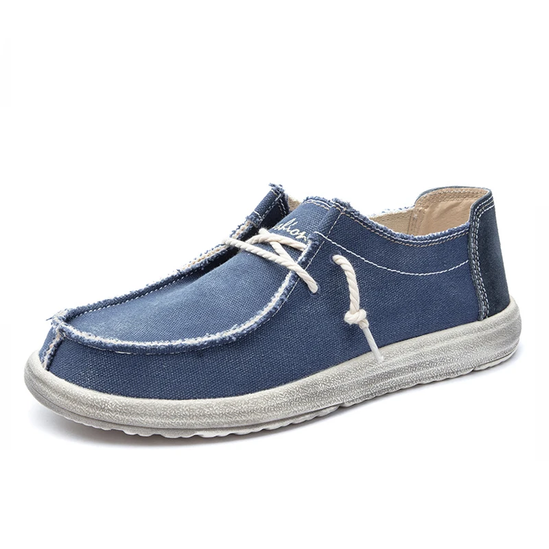

2019 Fashion sneakers men shoes Breathable canvas shoes soft-soled casual shoes Large size 48 comfortable men flats