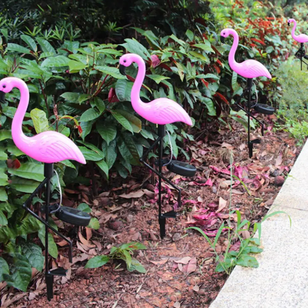 

Solar-powered Waterproof Flamingo LED Lawn Lamp Landscape Light Lamp Festival Outdoor Yard Garden Decoration led Lighting