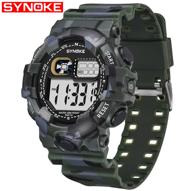 SYNOKE Children Sport Student Watch Kids Watches Boys Clock 2018 LED Digital Wri SYNOKE Children Sport Student Watch Kids Watches Boys Clock 2018 LED Digital Wri