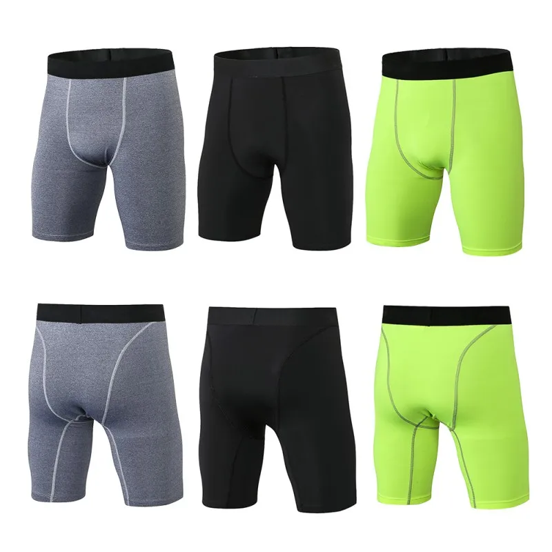 Cycling shorts Men\'s Fitness Exercises Loose Shorts Wicking Sweat Exercises Speed Dry Compression Shorts high quality