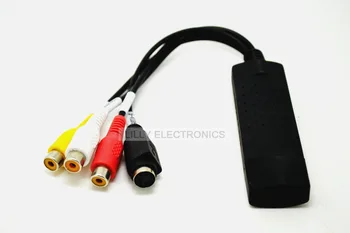 

EasyCAP USB2.0 1 Channel Video Capture Adapter Card with Audio/3 Chips