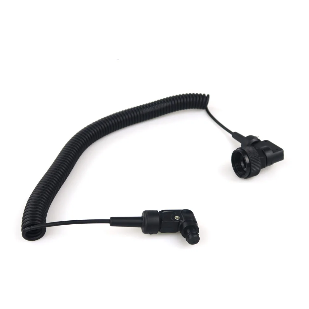 Sync Cord Optic Fiber Cable for Seafrogs Meikon Underwater Strobe 1m Female and Male Interface Diving Lighting System Accessory