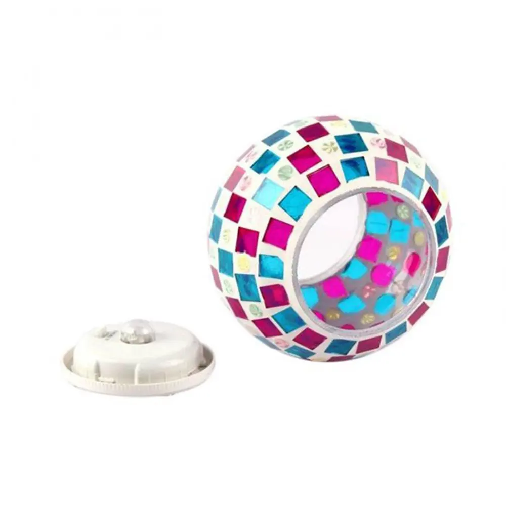 Solar Powered Mosaic Glass Ball Light 12