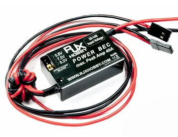 

1PC High Power Receiver Module 3S-14S Max Peak Amp 40A BEC for Lipo Battery Fat Shark Glasses RC Aircraft Spare Parts