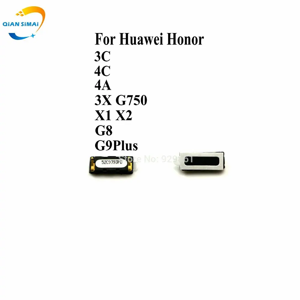 

1PCS ear earpiece speaker For Huawei Honor 3C 4C 4A 3X G750 X1 X2 G8 G7plus 4 5 G9Plus Mobile phone