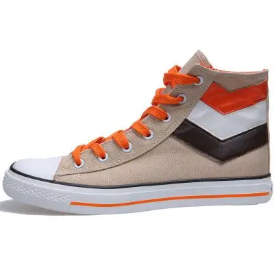 Classic Mens Casual High Top Vulcanize Shoes Cool Male Breathable Flat Canvas Skateboarding Shoes Men Boys High Top Sneakers 2