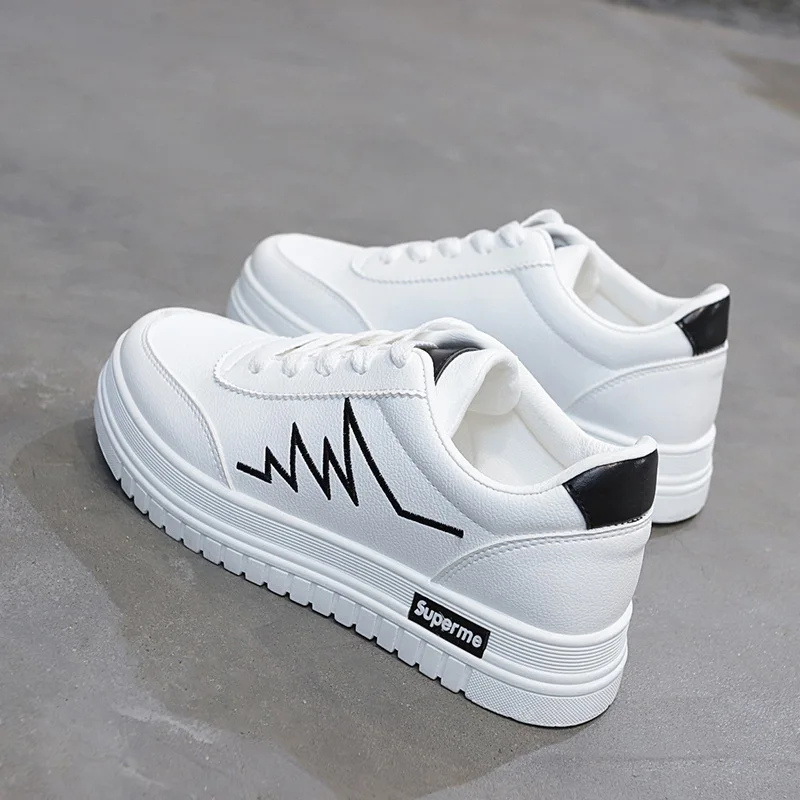 

Women Casual Shoes Platform High Heels Dropshipping Wedges Sneakers Women Shoes trainers Height Increasing zapatos mujer