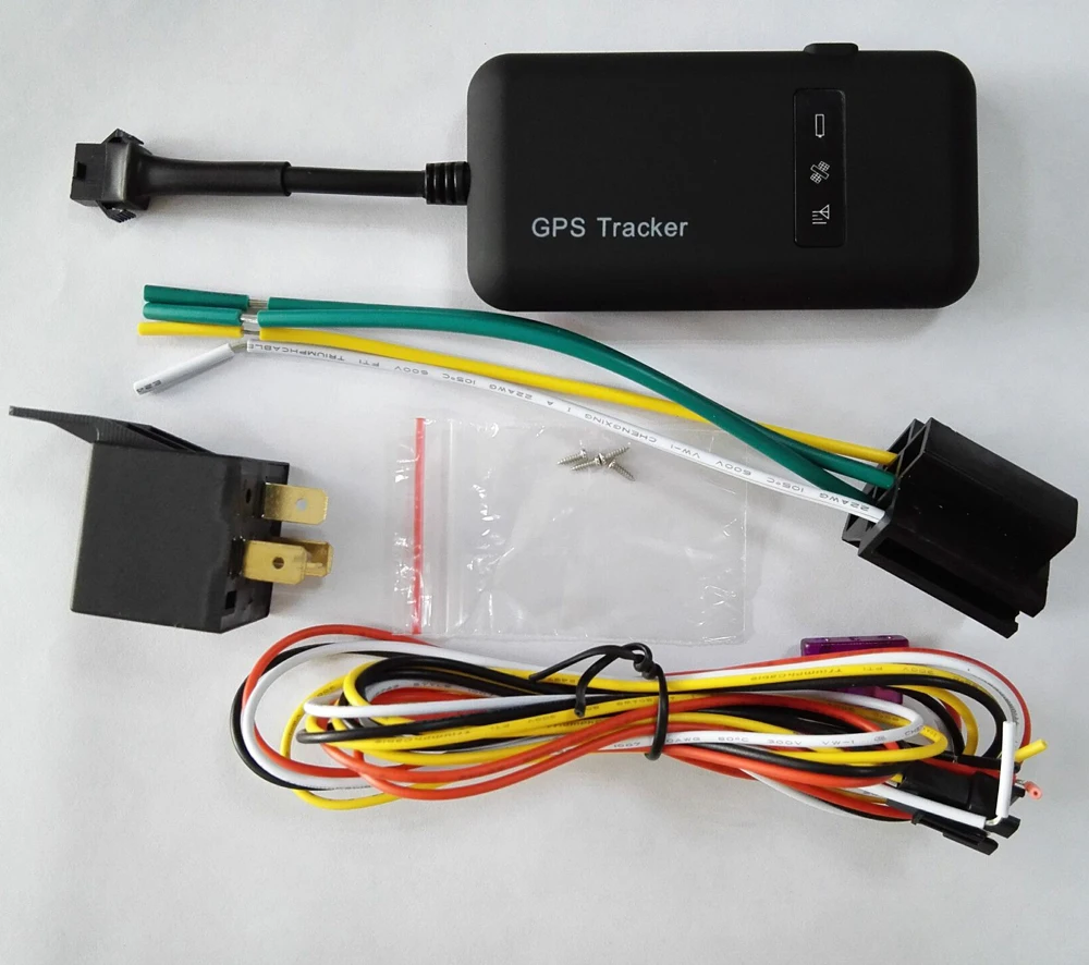 10pcs GT02 TK110 4Pin GPS Tracker with battery Real time tracking