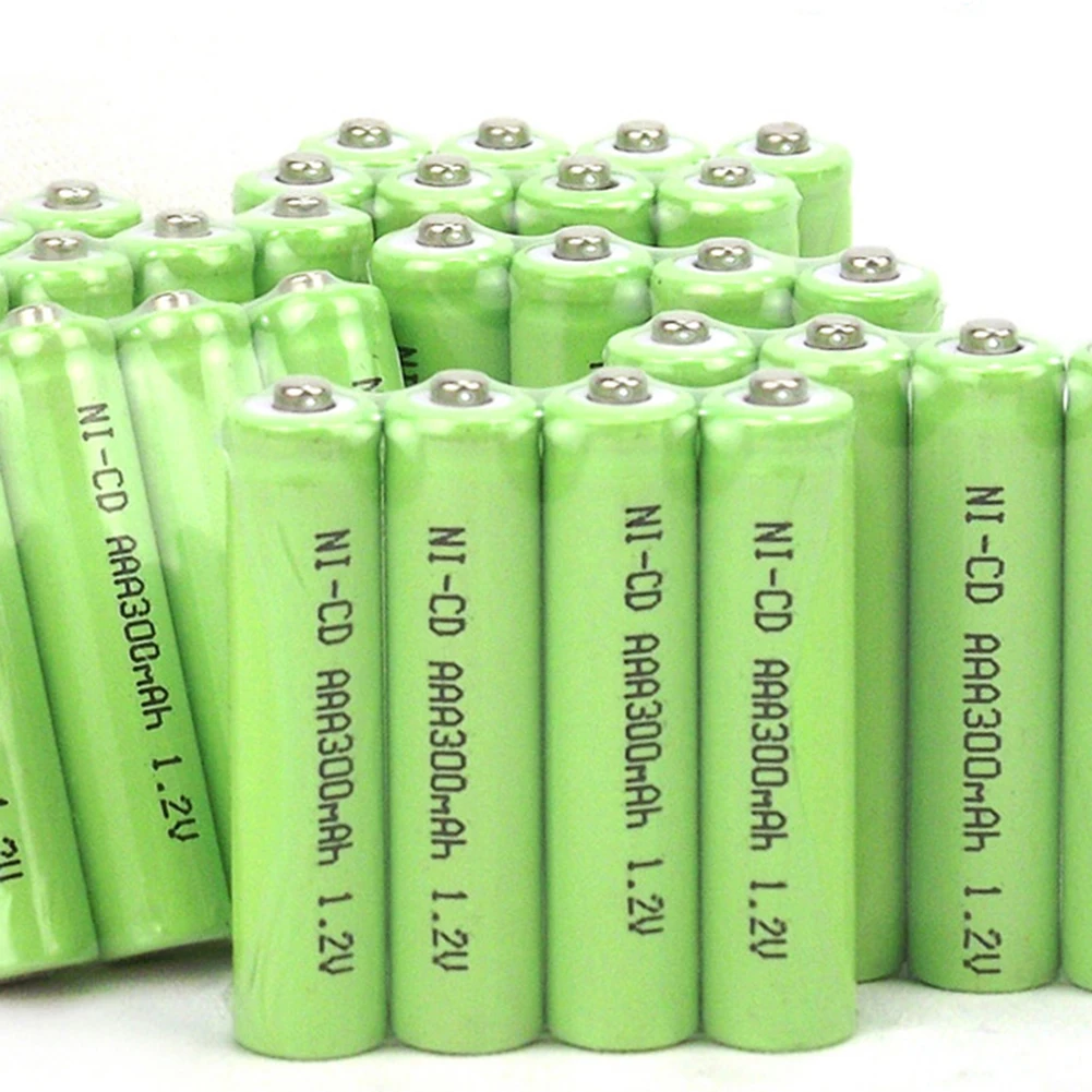 

2pcs/set Quality Rechargeable Battery AAA 300mAh 1.2 V AAA NI-CD 1.2V Rechargeable 3A Battery