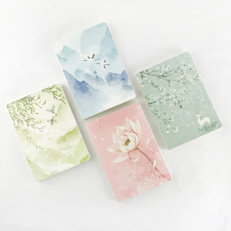 

A5 Luminous Notebook Student Flower Design Schedule Diary Graffiti Planner Cute Writing Pads 160 Sheets Office School Supplies