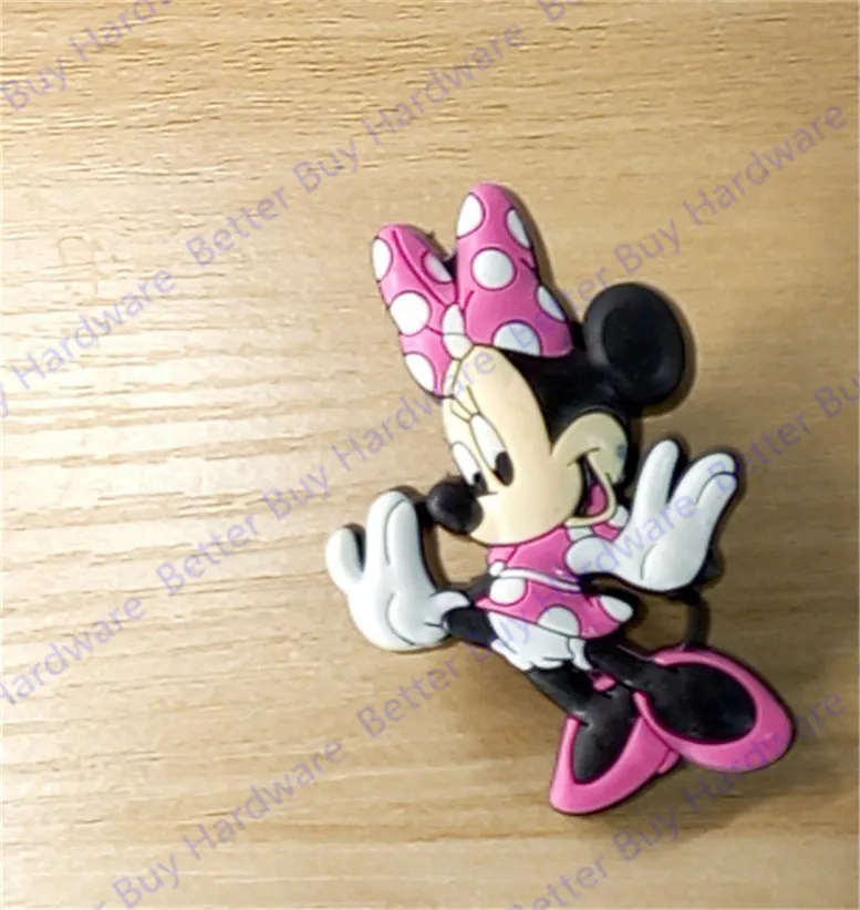

Cartoon Drawer Door Dresser Pull Rubber Child Kindergarte Handle for Children Furniture Cabinet Knobs