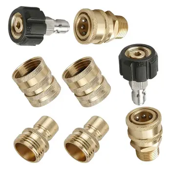 

3/8 to M22 Adapter 1/2 to 3/4 Connector Washing Machine Fitting Pipe Connections Quick Connectors New