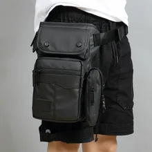 Высокое качество нейлон/холст ноги падение бедра крест тела сумки на ремне сумка мессенджер мотоцикл наездник на талию для сотового телефона пакет поясные сумки