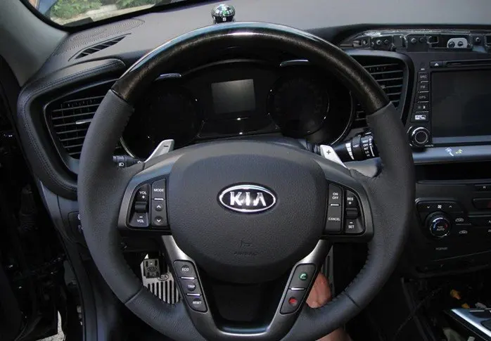 for 2011 2012 KIA K5 Optima Original High quality Audio channel bluetooth Constant speed cruise Paddle