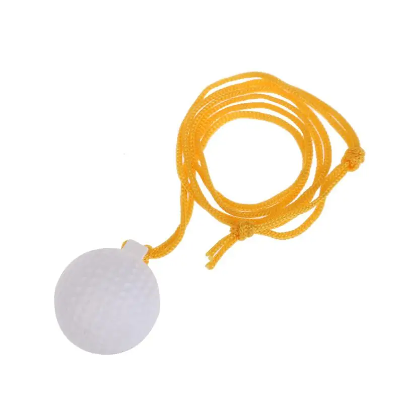 Гольф твердый тренажер для правильного размаха мяч свингер для гольфа практика со струной удобно для внутреннего наружного начинающих