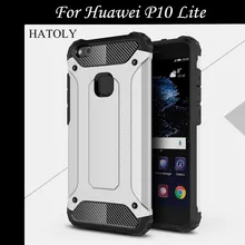 

Case Huawei P10 Lite Cover Anti-knock Silicone + TPU Double Layer Cover Huawei P10 Lite Case Huawei P10 Lite / Nova Lite Funda