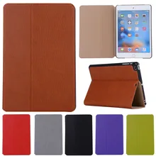 Libro funda de piel para ipad mini 1 2 3 tablets accesorios negocio de la cubierta fundas para apple ipad mini2 mini 3 soporte de la manera Retro