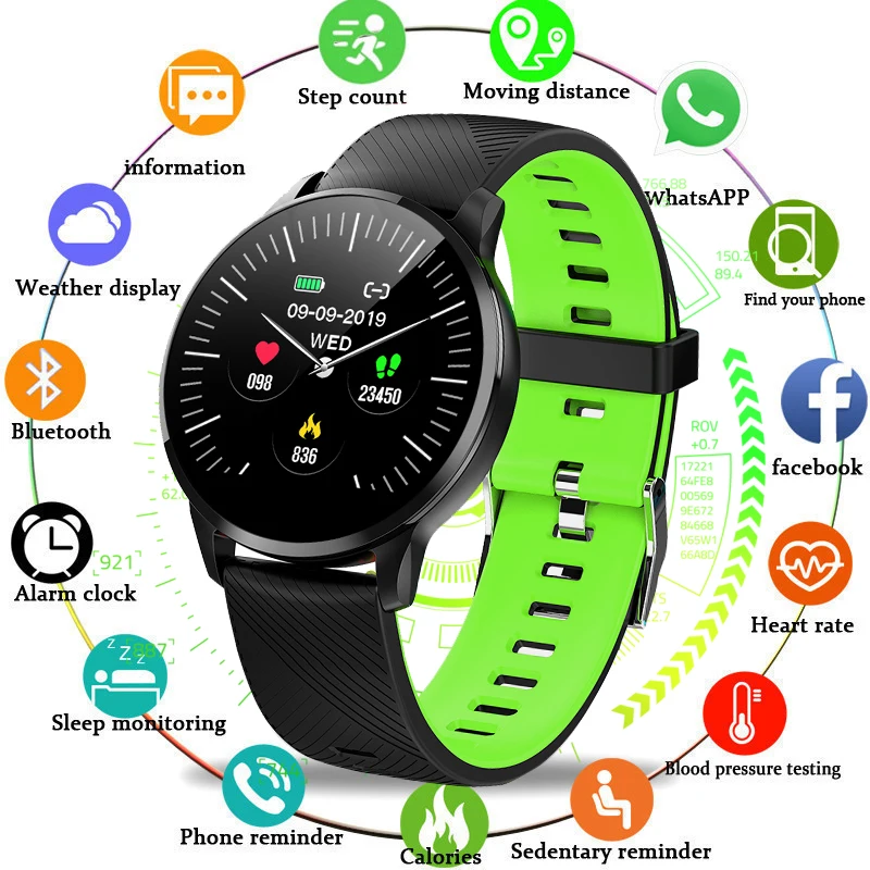 

BANGWEI Sport Smart Watch Men Fitness Tracker Pedometer Smart Health Monitoring Sleep Monitoring Waterproof Smart Watch Women