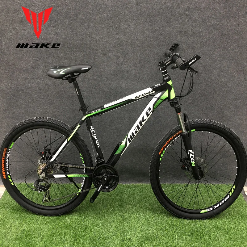 Discount Mountain Bike MAKE 26" 24 Speed Disc Brakes Aluminium Frame 2