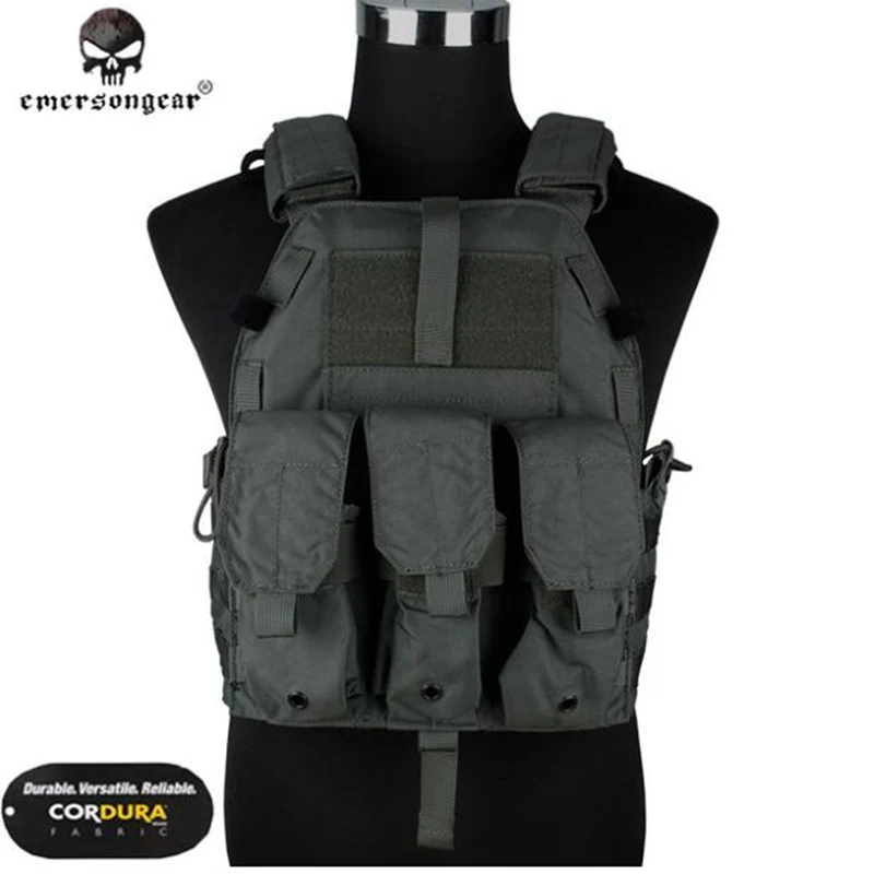 Emerson gear Molle тактический жилет бронежилет охотничья пластина для страйкбола 094K M4 подсумок Emerson Combat gear EM7356 Multicam