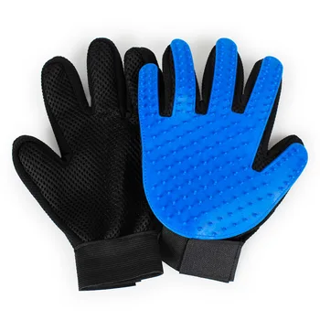 

Pet Glove Brush Silicone Gentle Efficient Pet Grooming Glove Dog Bath Cat Cleaning Bathing Supplies Cat Float Hair Removal Combs