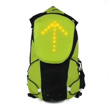 

LED Turn Signal Light Reflective Vest Backpack/Waist Pack/Business/Travel/Laptop/School Bag Sport Outdoor Waterproof for Safet